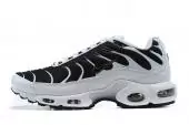 hommes nike air max plus tn pas cher black white